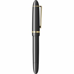 Stilou DN Favorit Black - Gold Trim - Steel Nib GP Bock Ursus