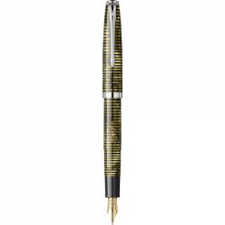 Latitude Large Gold - Chrome Trim - Steel Nib GP Degussa