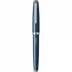 Stilou Flaro 61 S Blue Navy - Chrome Trim - Steel Nib Flaro 51 FK