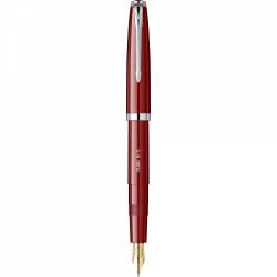 Burgundy - Chrome Trim - Steel Nib GP Flaro 51 FK