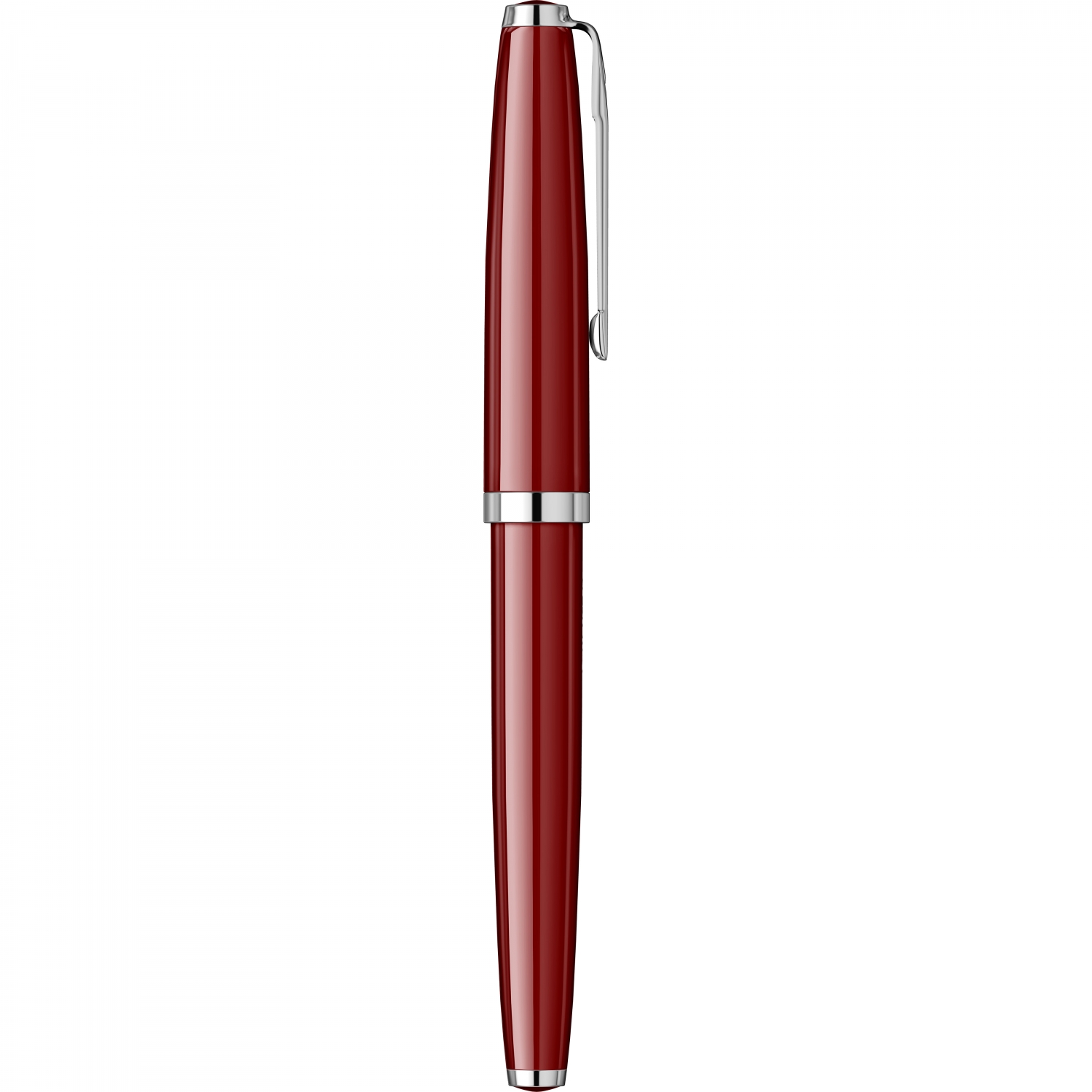 Imagine Produs Stilou Flaro 61 S Burgundy - Chrome Trim - Steel Nib Flaro 51 FK