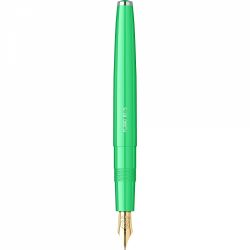 Stilou Flaro 61 S Lime - Chrome Trim - Steel Nib GP Bock Ursus