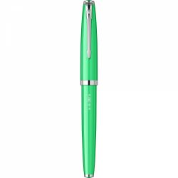 Stilou Flaro 61 S Lime - Black Grip - Chrome Trim - Steel Nib Flaro 51 FK