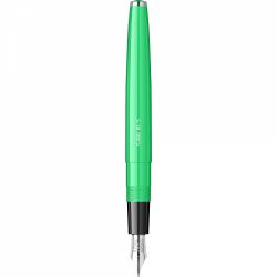 Stilou Flaro 61 S Lime - Black Grip - Chrome Trim - Steel Nib Flaro 51 FK