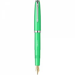 Lime - Chrome Trim - Steel Nib GP Flaro 51 FK