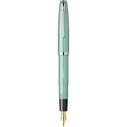 Verdigris - Black Grip - Chrome Trim - Steel Nib GP Degussa