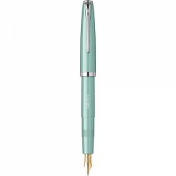 Stilou Flaro 61 S Verdigris - Chrome Trim - Steel Nib GP Bock Ursus