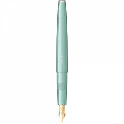 Stilou Flaro 61 S Verdigris - Chrome Trim - Steel Nib GP Bock Ursus