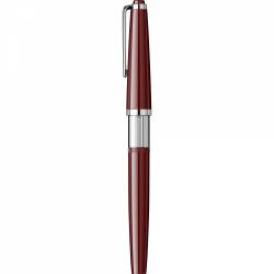 Stilou Flaro Pionier 70 Burgundy - Chrome Trim - Steel Nib GP Flaro 41 F