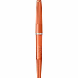 Stilou Flaro Pescarus Orange - Chrome Trim - Steel Nib Flaro 41 F