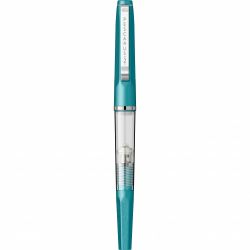 Stilou Flaro Pescarus 2 Turquoise - Chrome Trim - Steel Nib Flaro 41 F