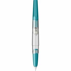 Stilou Flaro Pescarus 2 Turquoise - Chrome Trim - Steel Nib Flaro 41 F