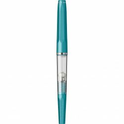 Stilou Flaro Pescarus 2 Turquoise - Chrome Trim - Steel Nib Flaro 41 F