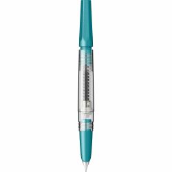 Stilou Flaro Pescarus 2 Turquoise - Chrome Trim - Steel Nib Flaro 41 F