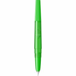 Stilou Flaro Pescarus Lime - Chrome Trim - Steel Nib Flaro 41 F