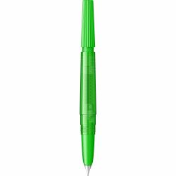 Stilou Flaro Pescarus Lime - Chrome Trim - Steel Nib Flaro 41 F