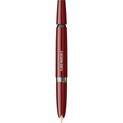 Stilou Flaro Mercur S Burgundy - Chrome Trim - Steel Nib GP Flaro 41 F