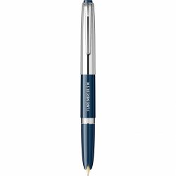 Blue Navy - Chrome Trim - Steel Nib GP Flaro 41 F