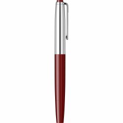 Stilou Flaro Mercur SM Burgundy - Chrome Trim - Steel Nib GP Flaro 41 F