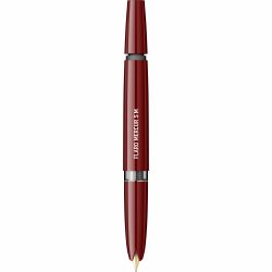 Stilou Flaro Mercur SM Burgundy - Chrome Trim - Steel Nib GP Flaro 41 F