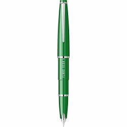 Green - Chrome Trim - Steel Nib Flaro 52 FK