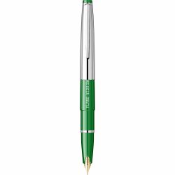 Green - Chrome Cap - Chrome Trim - Steel Nib GP Flaro 52 FK