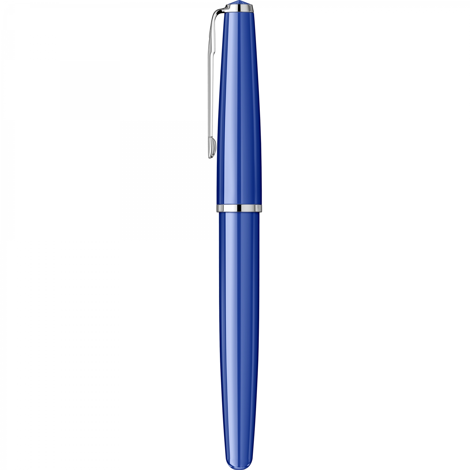 Imagine Produs Stilou Flaro Scolar Blue - Chrome Trim - Steel Nib GP Bock Ursus
