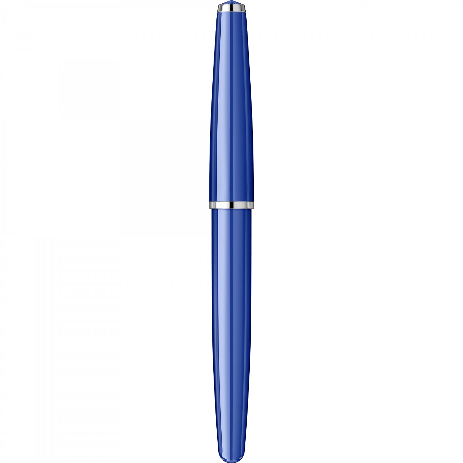 Imagine Produs Stilou Flaro Scolar Blue - Chrome Trim - Steel Nib GP Bock Ursus