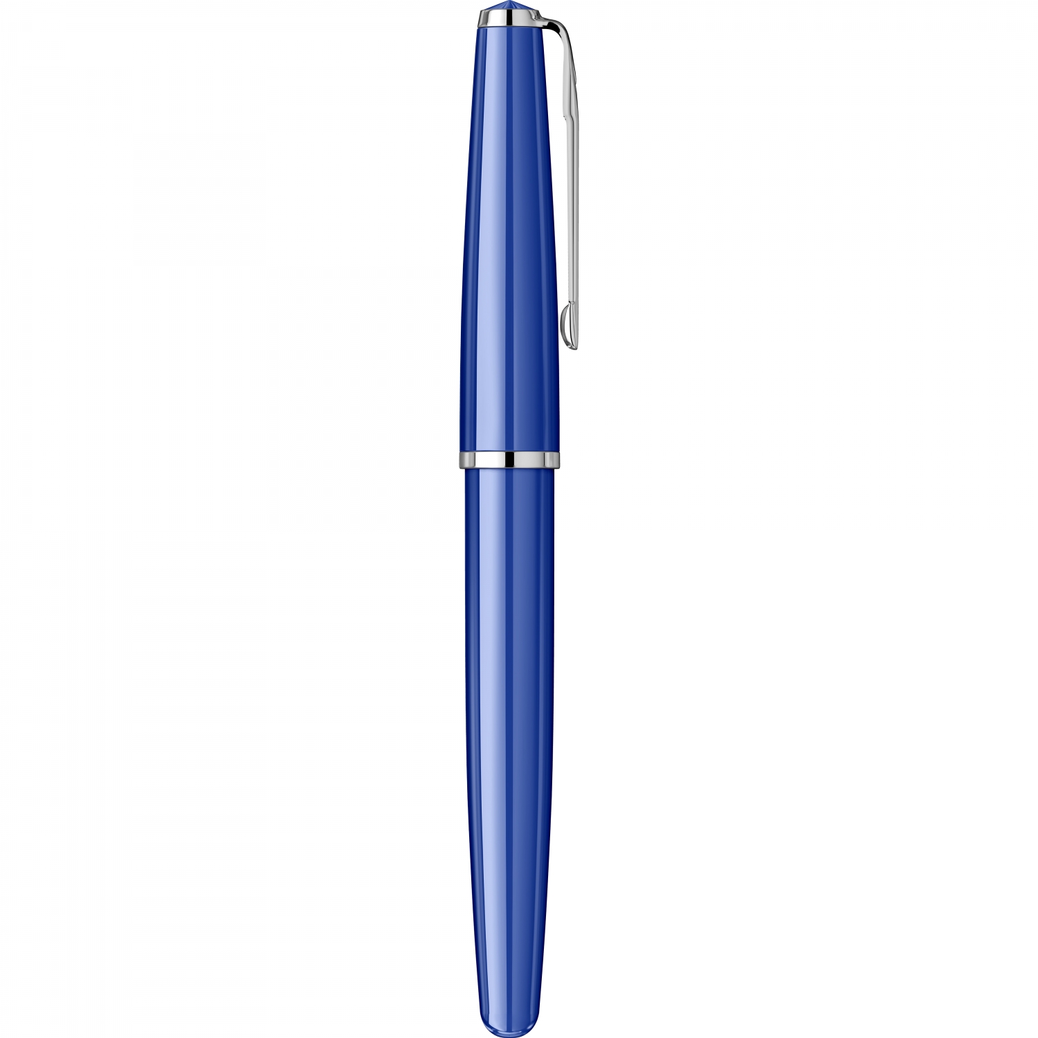 Imagine Produs Stilou Flaro Scolar Blue - Chrome Trim - Steel Nib GP Bock Ursus