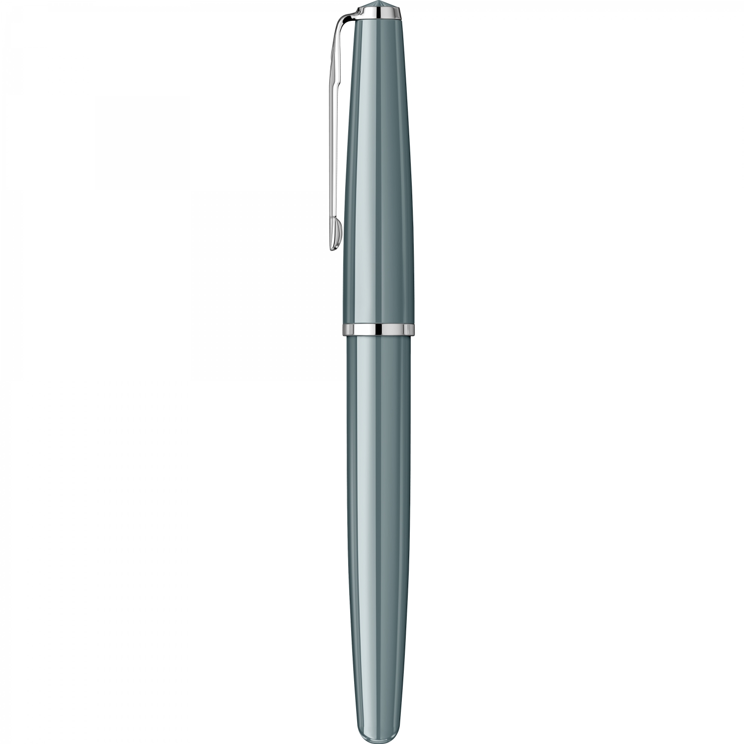 Imagine Produs Stilou Flaro Scolar Gray - Chrome Trim - Steel Nib GP Bock Ursus
