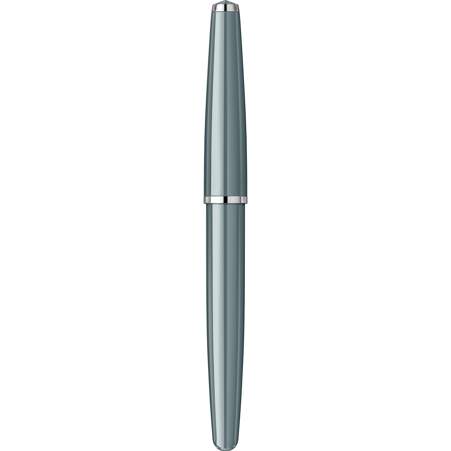 Imagine Produs Stilou Flaro Scolar Gray - Chrome Trim - Steel Nib GP Bock Ursus