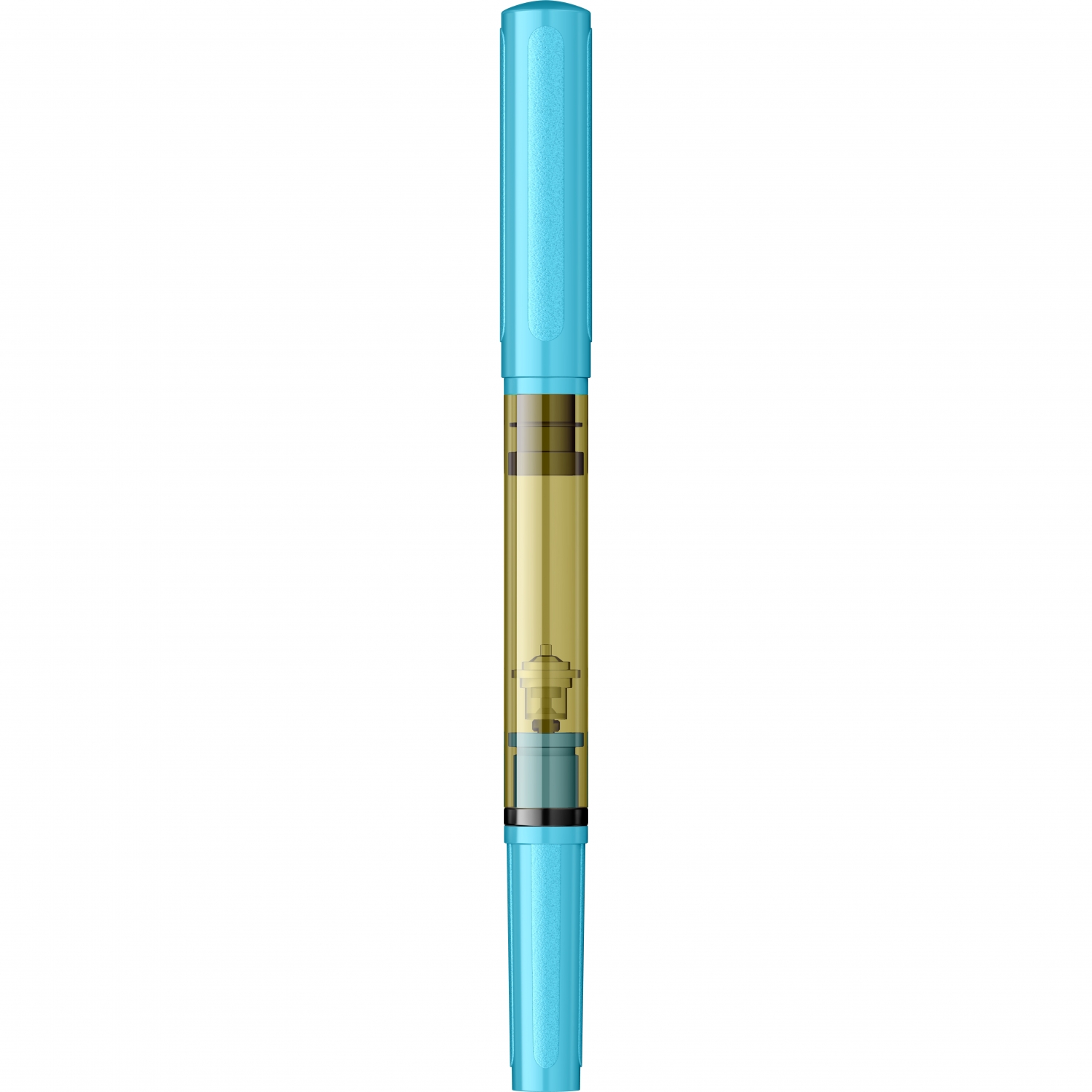 Imagine Produs Stilou Flaro Elev Blue Cyan - Yellow - Steel Nib Flaro 51 FK