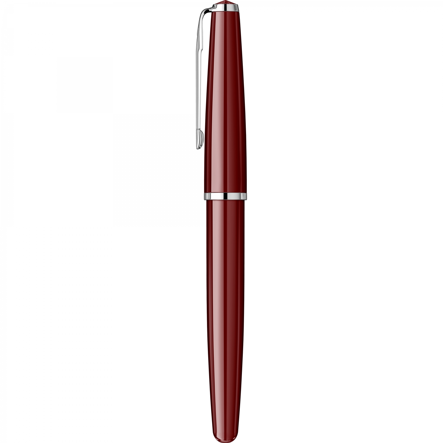 Imagine Produs Stilou Flaro Scolar Burgungy - Chrome Trim - Steel Nib GP Bock Ursus