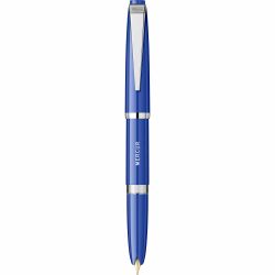 Blue - Classic Font - Chrome Trim - Steel Nib GP Flaro 41 F