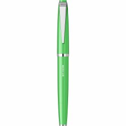 Stilou Flaro Mercur Lime - Classic Font - Chrome Trim - Steel Nib GP Flaro 41 F