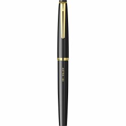 Stilou Flaro Astra 101 Black - Gold Trim - Steel Nib GP Flaro 41 F
