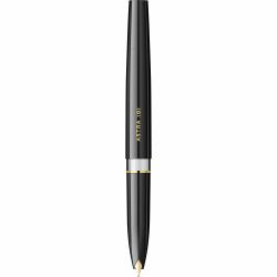 Stilou Flaro Astra 101 Black - Gold Trim - Steel Nib GP Flaro 41 F