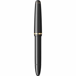 Stilou Flaro 6 Black - Gold Trim - Steel Nib GP Bock Ursus