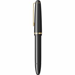 Stilou Flaro 11 Black - Gold Trim - Steel Nib GP Bock Ursus