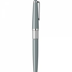 Stilou Flaro Pionier 70 Gray - Chrome Trim - Steel Nib GP Flaro 41 F