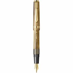 Marble Beige - Gold Trim - Steel Nib GP Bock Ursus