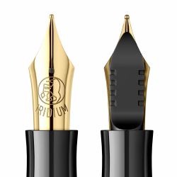 Stilou Flaro 45 Mosaic Green - Ring Cap - Gold Trim - Steel Nib GP Bock Ursus