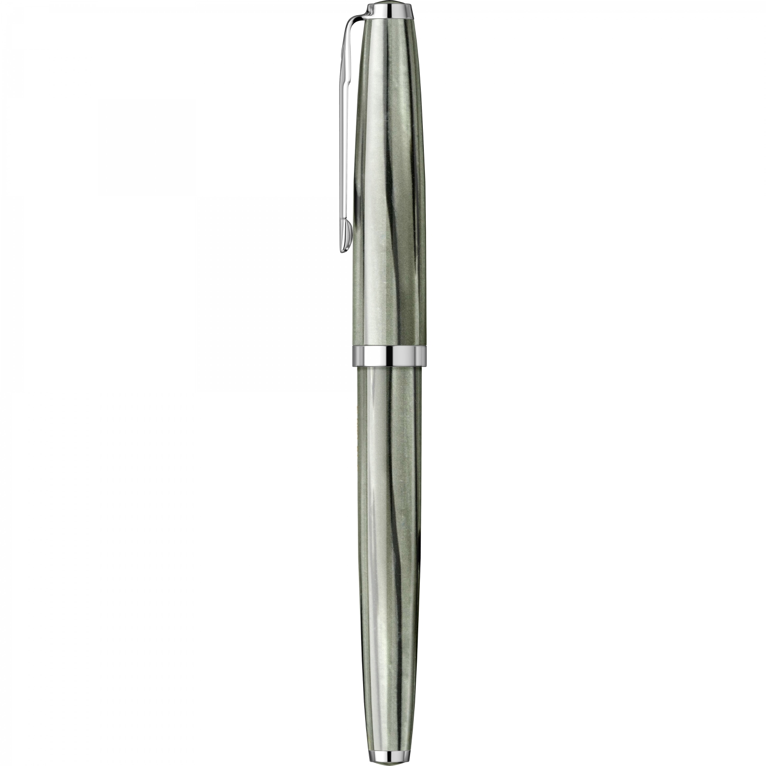 Imagine Produs Stilou Flaro 61 C Marble Verdigris - Chrome Trim - Steel Nib GP Bock Ursus