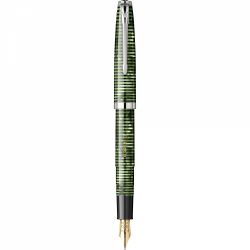 Latitude Large Green - Chrome Trim - Steel Nib GP Degussa