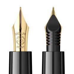 Stilou CMC Somes Black - Gold Trim - Steel Nib GP Bock