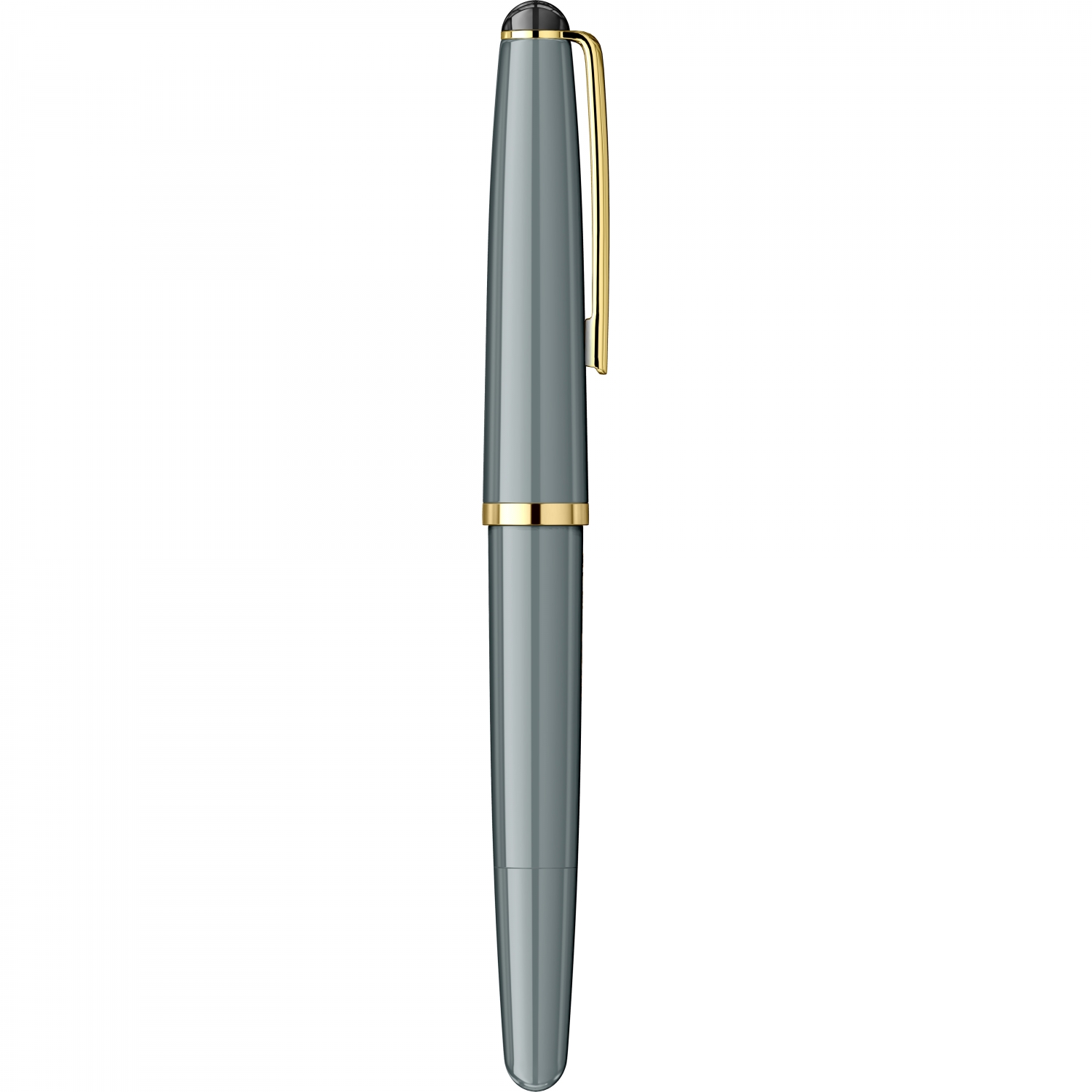 Imagine Produs Stilou ACM Cibin Gray - Gold Trim - Steel Nib GP ACM
