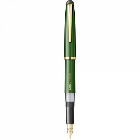 Stilou ACM Cibin Green - Gold Trim - Steel Nib GP ACM