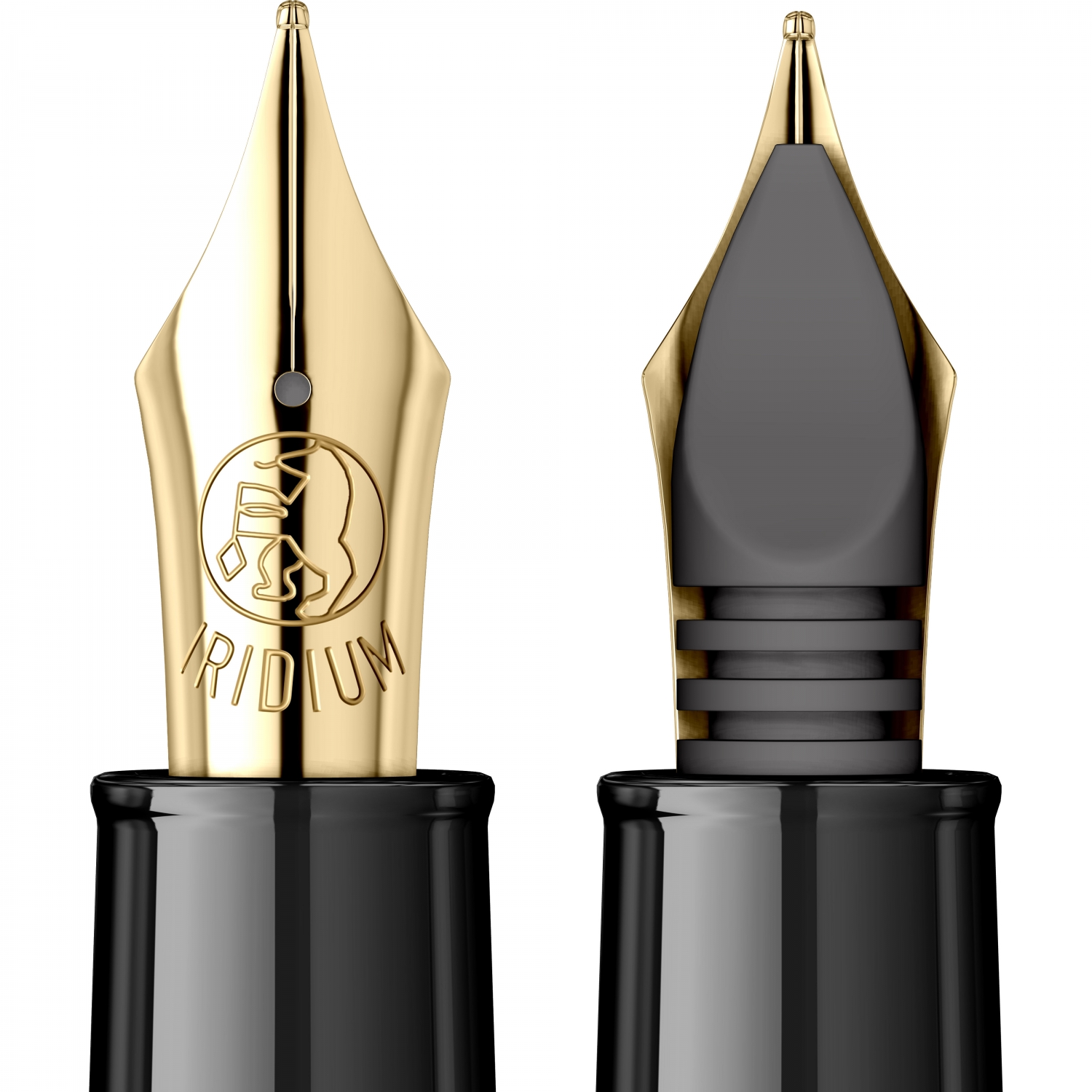 Imagine Produs Stilou Flaro 61 C Marble Beige - Chrome Trim - Steel Nib GP Bock Ursus