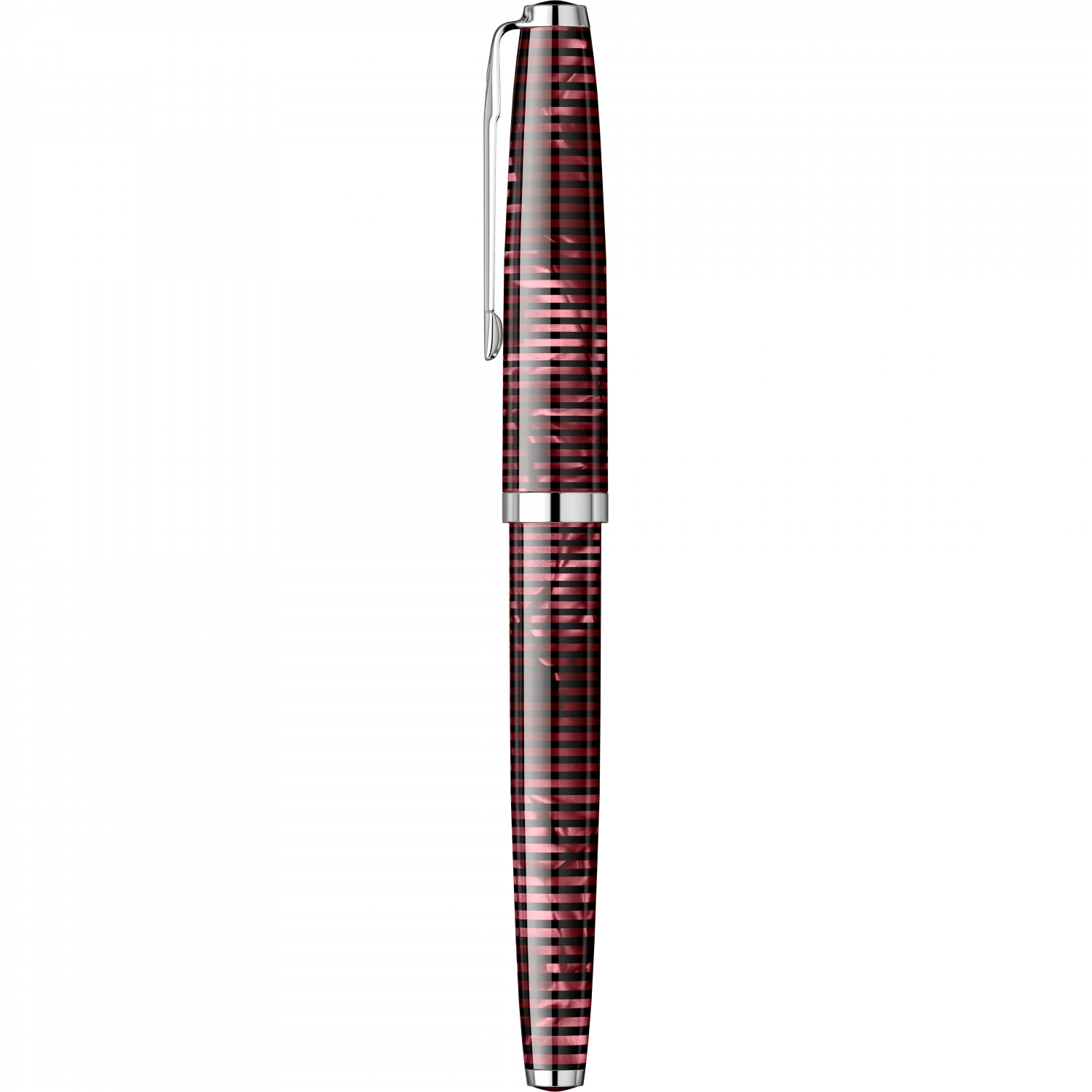 Imagine Produs Stilou Flaro 61 C Latitude Large Red - Chrome Trim - Steel Nib GP Bock Ursus