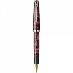 Latitude Large Red - Chrome Trim - Steel Nib GP Bock Ursus